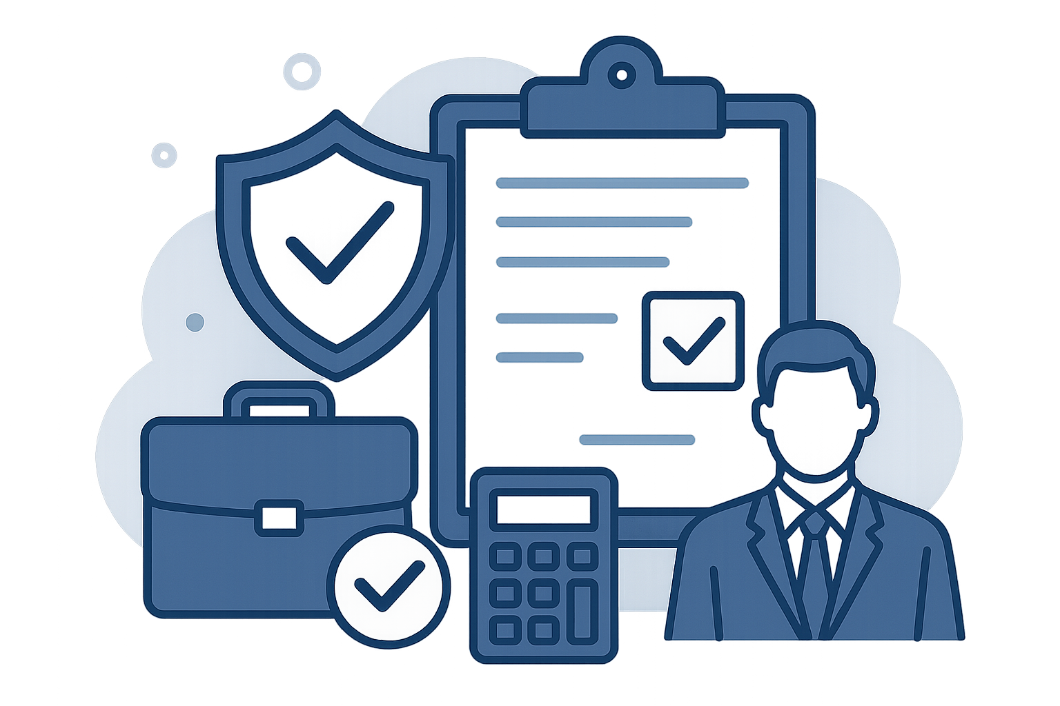 Clean modern design element for payroll services No visible text no words no letters
