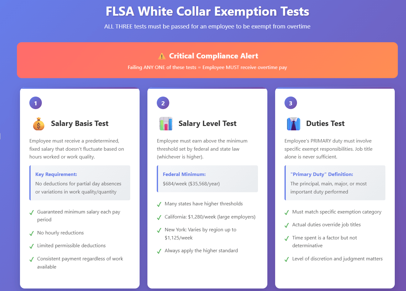 FLSA 3 Options