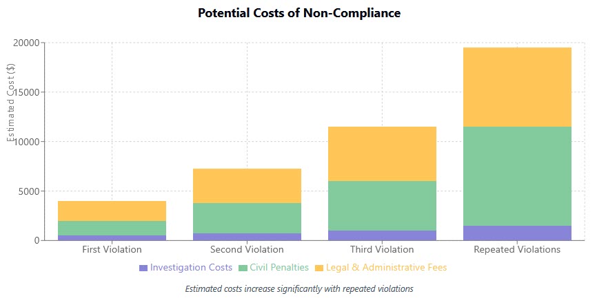 Potential Costs of Non-Compliance