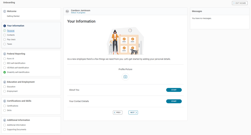 isolved onboarding