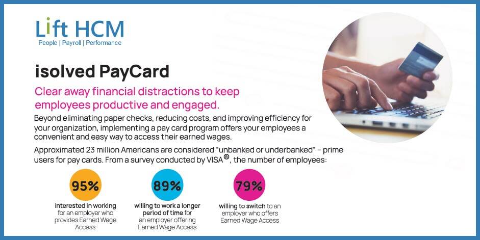 infographic of paycards